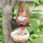 Cute Squirrel Bird Feeder For Garden Decoration - Image 6
