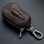 Cowhide Car Key Case Men And Women Genuine Leather Car Key Cover - Image 4