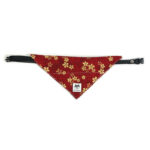 Japanese Tang Grass Pattern Dog Triangular Binder - Image 6