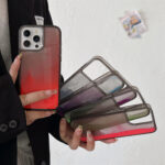 Luminous Quicksand Phone Case Soft Edge Hard Backboard Protective Cover