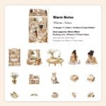 Retro Stickers Life Landscape Series Journal Decoration - Image 7