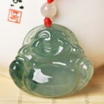 Jade Buddha Maitreya Buddha Pendant - Image 4