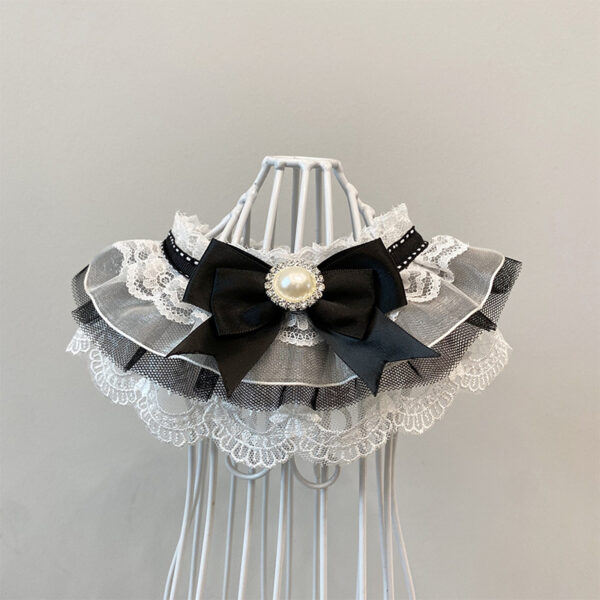 Fashionable Pet Scarf Cat Bib Lace