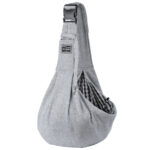 Pet Puppy Carrier Bag Cats Outdoor Travel Dog Subway Bus Shoulder Crossbody Bag Cotton Comfort Single Sling Handbag Tote Pouch Pet Carrier For Travel - Comfortable Single Shoulder Dog And Cat Bag - Image 7
