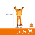Pet Dog Plush Toy For Interactive Tug-of-war Training, Chewing And Noise-making Toy To Relieve Boredom - Image 2