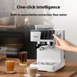 Double Extraction Coffee Machine Espresso Household Steam Milk