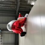 Christmas Decoration Inflatable Climbing Wall Santa Claus Inflatable Model - Image 3