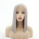 Front Lace Full Top Wig Head Cover Fashion Middle Point