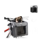 Pet Bicycle Basket Bicycle Basket Front Bag - Image 5