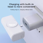 Large Capacity Fast Charge Folding Double Head Portable Power Bank - Image 6