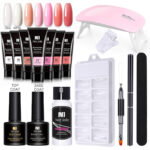 Popular 15ml Crystal Extended Glue Free Paper Cups Quick-drying Long-lasting Extended Glue Set Manicure Extended Glue - Image 6