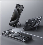 Metal Airbag Anti-fall Shell Phone Case Protective Shock Absorption Aerospace Grade Aluminum Holder Cover - Image 9