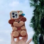 New Cute Furry Poodle Phone Case - Image 4