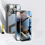 Phone Case Double-sided Glass Peep-proof All-inclusive Lens Magnetic Suction - Image 2