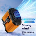Fashion Portable Clip Waist Rechargeable Fan