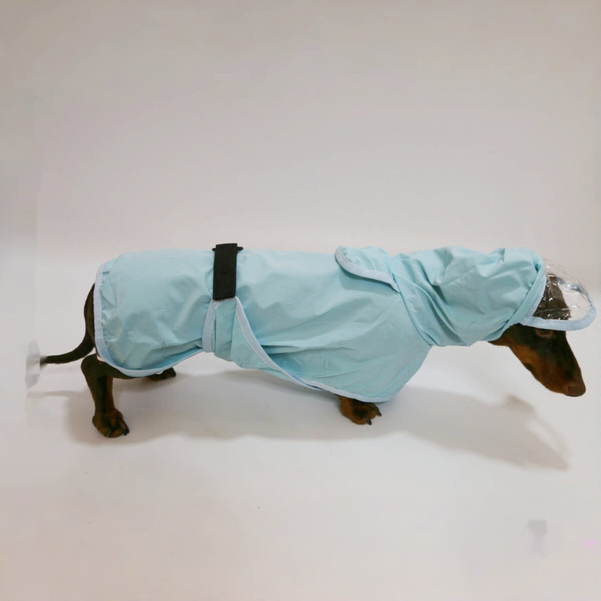 Dog Waterproof Hooded Poncho Raincoat - Image 1