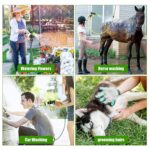 Pet Dog Wash Outdoor,  High-Pressure Pet Shower Sprayer Dog Shower Brush And Pet Grooming Comb For Watering Flowers, Car Washing, Pet Bathing - Image 2