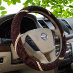 Steering Wheel Cover Breathable Personality New Handle Cover Interior Accessories Jewelry - Image 2