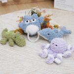 Plush Dog Toy Animals Shape Bite Resistant Squeaky Toys Corduroy Dog Toys For Small Large Dogs Puppy Pets Training Accessories - Image 2
