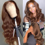Brown Color Human Hair Wigs Human Hair Wig - Image 2