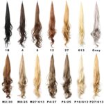 Women's High Ponytail Wig Winding Big Wave Long Curly Hair - Image 4