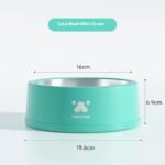 Pet Stainless Steel Anti-tumble Drinking Dog Food Rice Basin - Image 9