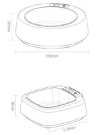 Round Stainless Steel Smart Heating Bowl Feeder - Image 4