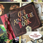Our Adventure Book Retro Kraft Paper Tether - Image 4
