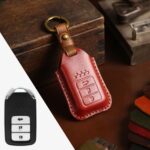 Full Leather Car Key Case Cowhide - Image 7