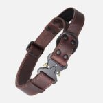 Leather Explosion-proof Large Dog Bandana Leather Pulling Rope - Image 7