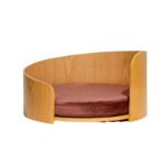 Cathouse Doghouse Removable Solid Wood Cat Bed - Image 3