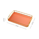 Household Rectangular Tea Tray Water Cup Storage Tray - Image 8