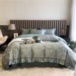 Pure Cotton Four-piece Light Luxury Simple Luxury Spring And Summer Duvet Cover - Image 2