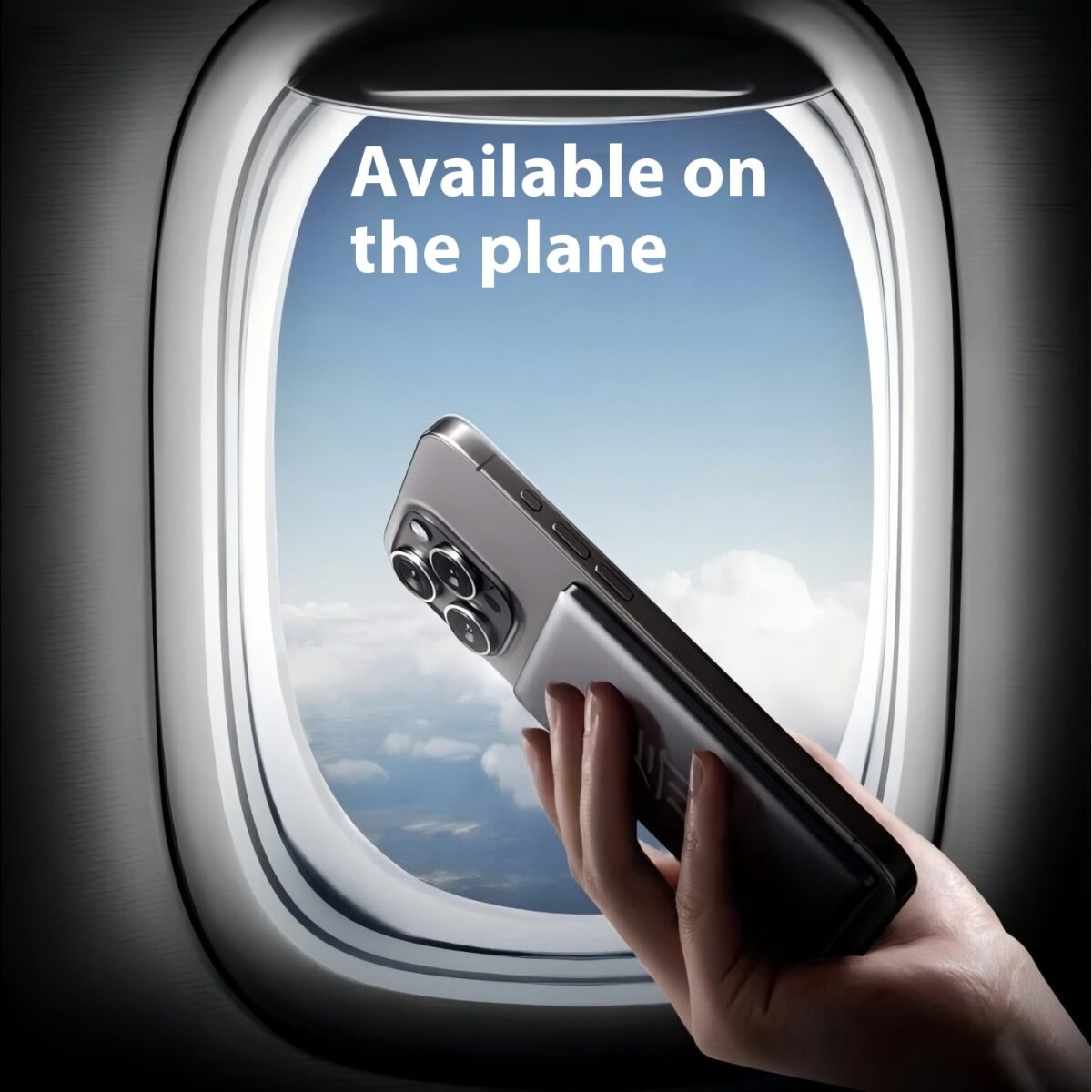 Ultra-thin Magnetic Power Bank 8mm Alloy - Image 4