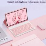 Bluetooth Keyboard Mouse Leather Case Protective Shell - Image 7