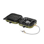 Double Fire Folding Gas Stove For Outdoor Portable Picnic - Image 6