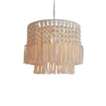 Living Room Bedroom Decoration Cotton Thread Creative Personality Pastoral Style Woven Chandelier - Image 4