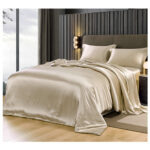 19 M Silk Bed Sheet Fitted Sheet Four-piece Set - Image 8