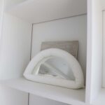Hanging Simple Soft Cotton-filled Fabric Mirror - Image 2
