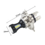Car LED Bulbs Motorcycle Two-color Headlights - Image 4