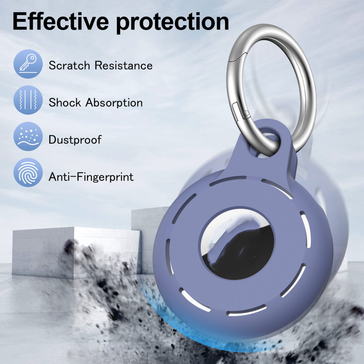 Dog Locator Tracker Anti-Lost Silicone Protective Cover - Image 1