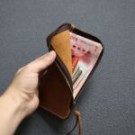 Wallet Top Layer Leather Belt Zipper Wallet - Image 10