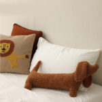 Home Cute Plush Bar Dachshund Pillow - Image 3