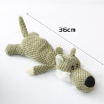 Plush Cartoon Puppy Dog Toy Pet Dog Chew Squeak Toys For Small Dogs Teeth Grinding Pet Products Dog Accessories - Image 6