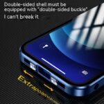 New Applicable Phone Case Double-sided Buckle Glass Privacy - Image 2