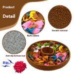 Pet Smell Puzzle Food Hiding Decompression Toy Mat