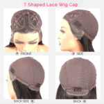 12 Inch Short Gradient Honey Blonde Wig - Image 2