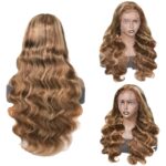 Front Lace Wig Medium Large Wave Long Curly Hair Full-head Wig Style - Image 5