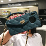 Fashionable Diagonal Chain Lanyard Silicone Phone Case - Image 10