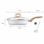 Household White Medical Stone Non-stick Pan - Image 6